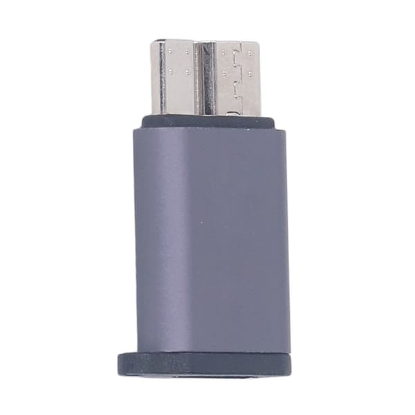 Micro B till Typ C Hona Adapter 10Gbps Portabel Micro B till USB C Adapter för Telefon Laptop PC 0.1