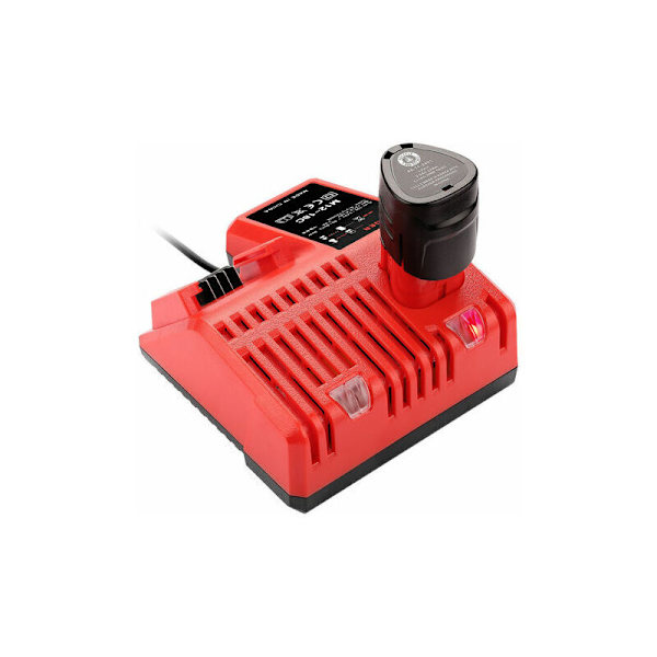 M12-18C Li-Ion batterilader for Milwaukee 12V 14.4V 18V C1418C 48-11-1815/1828/1840 M18 M14 M12 litium batteri
