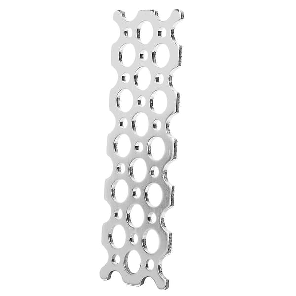 2 stk. 2x6 aluminium hulplade til Pitsco Tetrix Prime Robotics dele