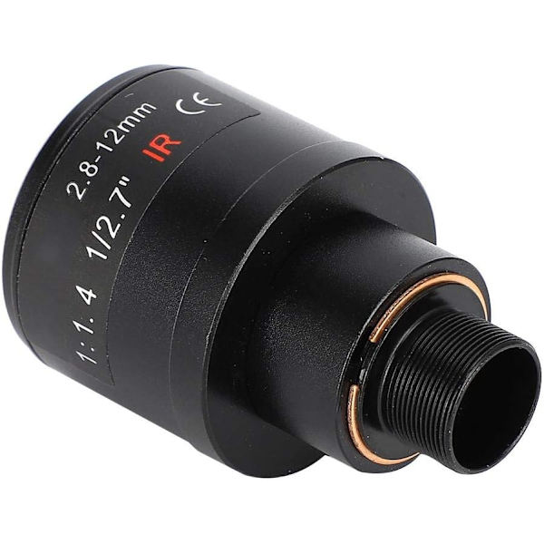 2 kpl 2.8-12 mm CCTV-kameran objektiivi 1/2.7 3MP 2.8-12 mm M12 HD Manuaalinen zoom M12-kiinnitys CCTV-korttiobjektiivi turvakameralle