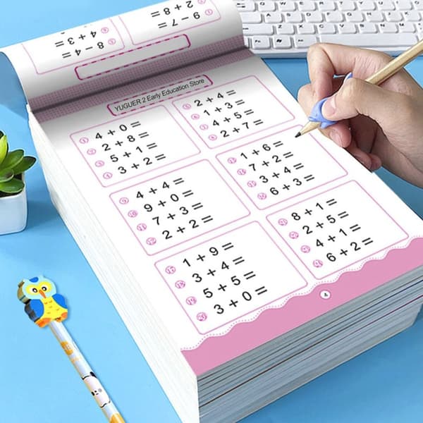 80 sider/bok Regneøvelsesbøker Læringsmatematikk 0-100 Arithmetic B 0-100 Arithmetic B