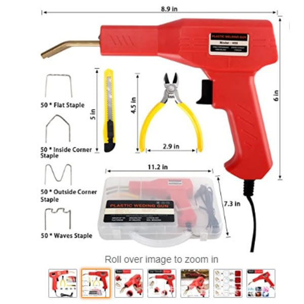 Car bumper repair gun Plastic welding machine