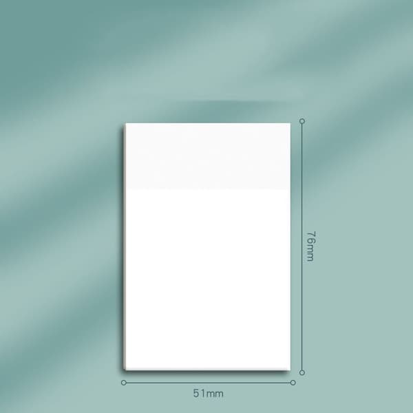 3 PCS Sticky Notes Scrapes Stickers Sticky Transparent