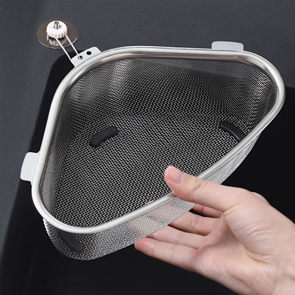 1 Triangular Sink Drain Basket, Siivilä, Keittiö D