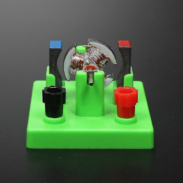 DIY DC elektrisk motormodell fysikk eksperiment hjelpemidler pedagogisk studentleketøy