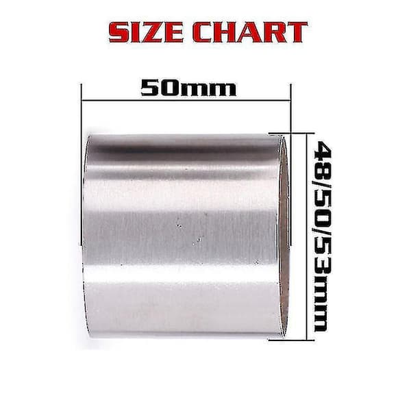 48mm 50mm 53mm Motorcykel Udstødning Katalysator Lyddæmper Db Killer Lyddæmper Støjreduktion Til Akrapovic Til Sc Til Yoshimura(qb) 50mm