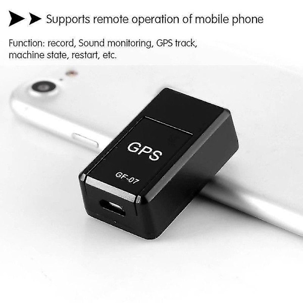 Mini GF-07 GPS Langvarig Standby Magnetisk SOS Tracker Locator