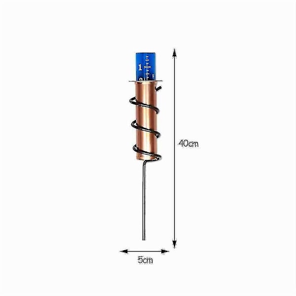 Regnmåler Kobber Nøjagtig flydende regnmåler til gård og have