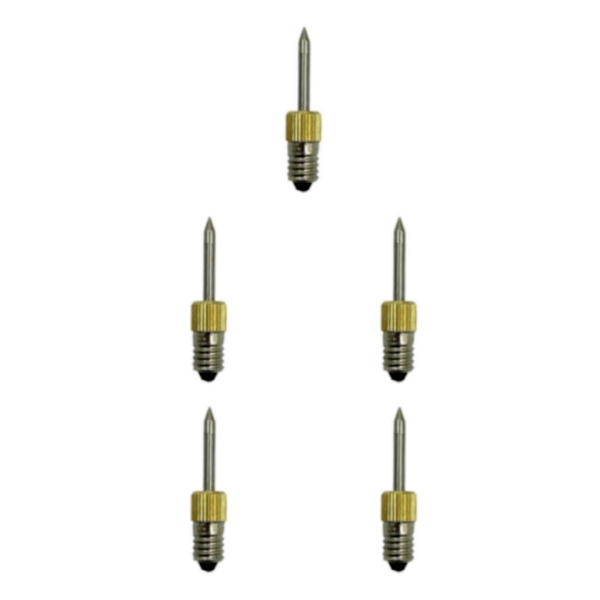1/2/3/5 Loddejernsspiss Utskifting av loddespiss gjenget Spiss B Tip B 5 Sets