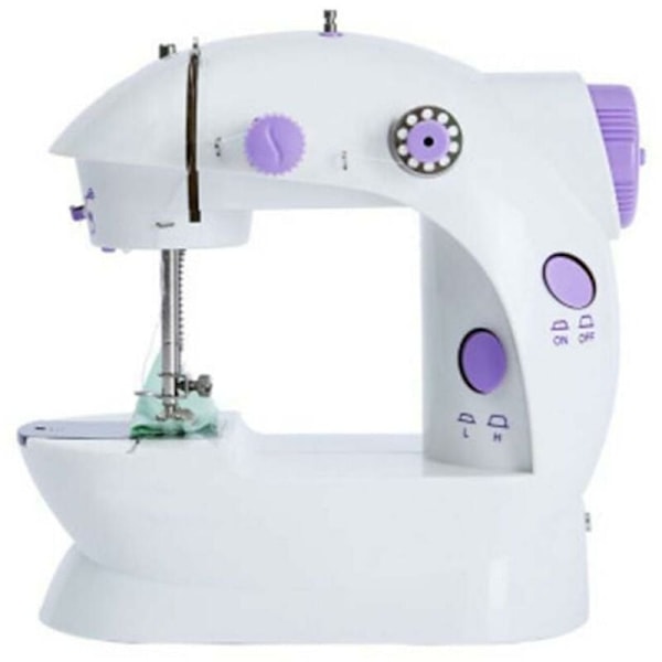 Mini elektrisk symaskin, resesymaskin, bärbar elektrisk handsymaskin hem DIY med MODOU