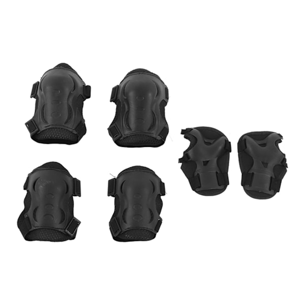 Skyddsutrustning för barn - Skateboard Skydd, Knäskydd, Armbågsskydd, Handledsskydd med Portabel Mesh-väska för Rullskridskoåkning och Sport[qb] 0.3