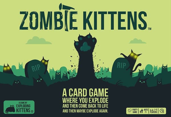 Korttipeli - Exploding Kittens Zombie Kittens Nordic(bt)