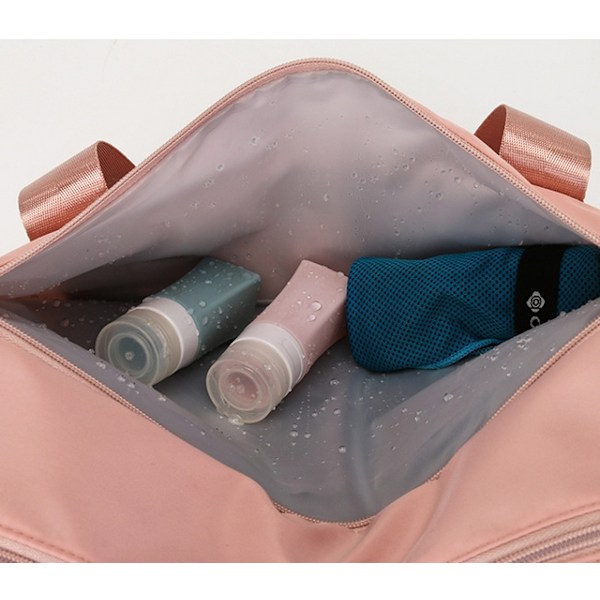 Sammenleggbar weekendbag Reisebag Sportsbag - Perfekt pink