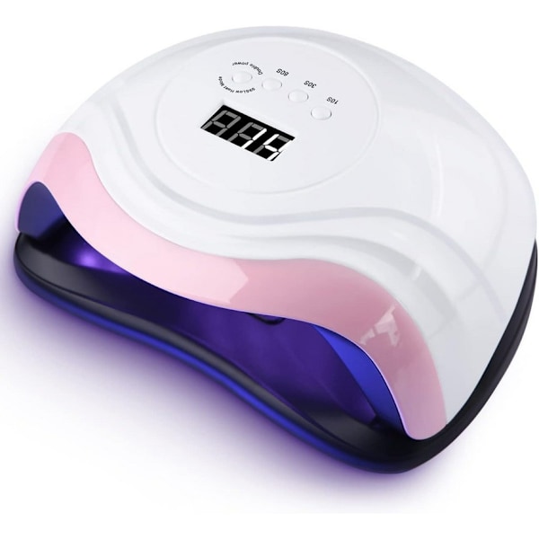 168W Nail Dryer Lamp Professional Nail Lamp with 10/30/60/99s Timer LCD