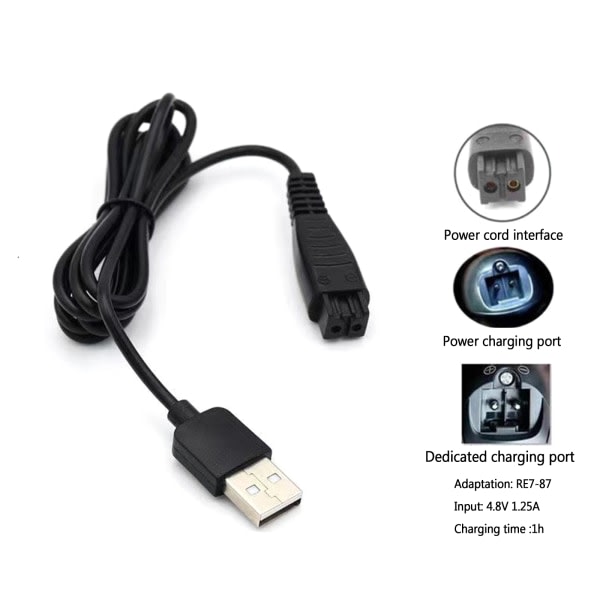 USB-laturi Panasonic RE7-87 acr3 acr4 acr5 -sarjan partakoneelle