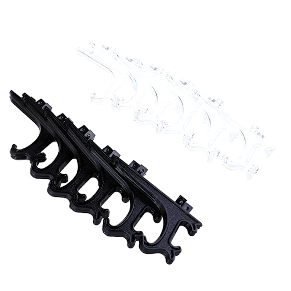 12 stk. Display Stativ Easel Pladeholder Billede Kunst Plastik Black