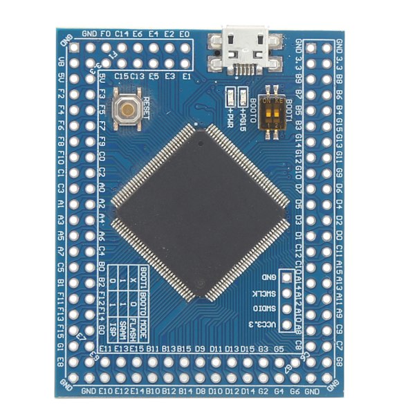 Mini System Development Board STM32 Modul Elektronisk Komponent med Stiftlist