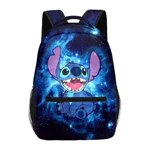 Disney Lilo Stitch Kawaii Pojkar Flickor Barn Skolväskor Kvinnor Hög Kapacitet Ryggsäck Tonåringar Resväska Mochila Escolar style 18