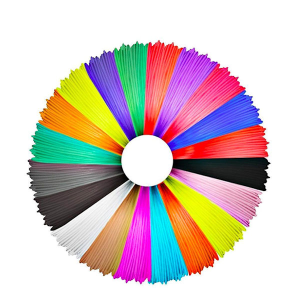 Ny pla 5m tilfældig 1,75mm 3d pen filament pla abs tilfældig farve sc