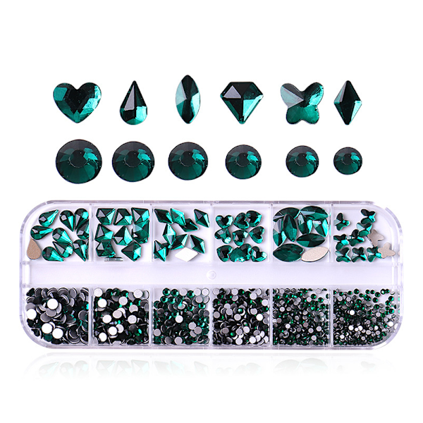 Neglekunst Rhinestones Nagelkristaller, diamantstenar