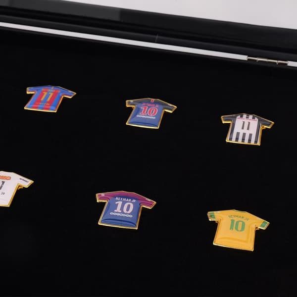 2026 USA-Canada-Mexico VM Stjernefodboldtrøje Pins: Samlerobjekter og Gaver A