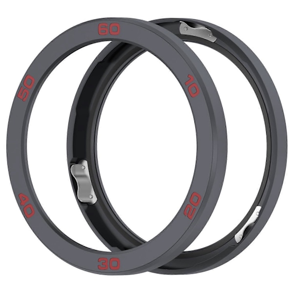 För Nothing CMF Watch Pro 2 Urtavla Skärm med Skärmskydd Ram Metallring Fodral Flerfärgad Multicolor Style A