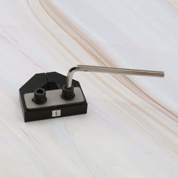 3D-print 1,75 mm PLA-filament forbrugsvarer svejseforbindelse aluminiumsblok til de fleste 3D-printere reservedele med skruenøgle