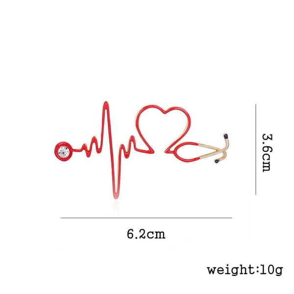 2 kpl EKG-solki, söpöjä timanttisoljia