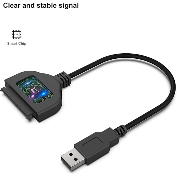 Sata till USB-kabel, Benfei USB 3.0 till Sata Iii hårddiskadapter