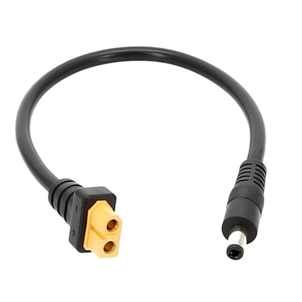 XT60/T-liitin naaras-uros 5,5x2,5 mm liittimeen Akun lataussovitinkaapel null - MF 0.04