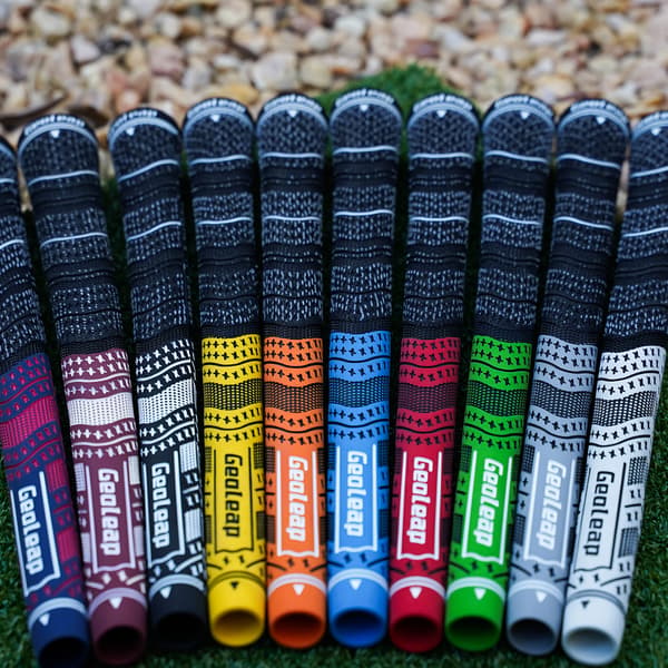 Allvädersgolfgrepp 10-pack, överlägsen kontroll och halkfri taktil känsla för män Standard/Midsize/Jumbo Standard Grön