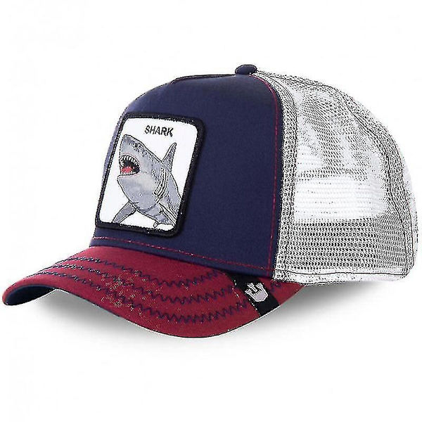 Voksen Sort Panther Mesh Cap Sommer Baseball Cap Trucker Cap W-WELLNGS Shark