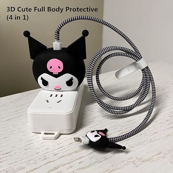 Søt tegneserie hurtiglader for Apple 18W 20W iPhone 14 13 12 Kulomi