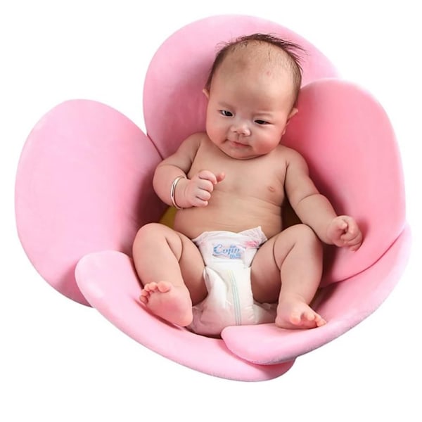 Blomstrende badekar Blomsterkar måtte Baby badekar vask pude sikkerhed