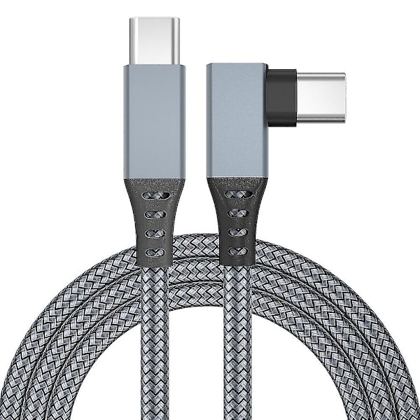 Link-kabel for Oculus Quest 2 Hurtiglading og PC-dataoverføring USB C 3.2 Gen1 5gbps Pd Overføringsladekabel Vr Headset Link-kabel Grå Grey 3M