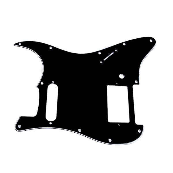 3-lagers svart plektrumskydd för gitarr till Fender HS Single Strat Humbucker