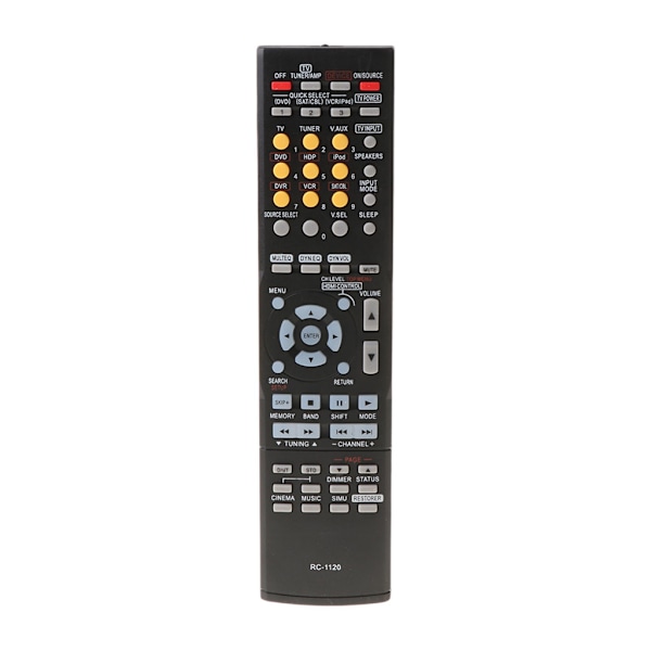 Fjernbetjening RC-1120 RC1120 til AV-modtager AVR-590 DHT590BA AVR-1610 TV-controller