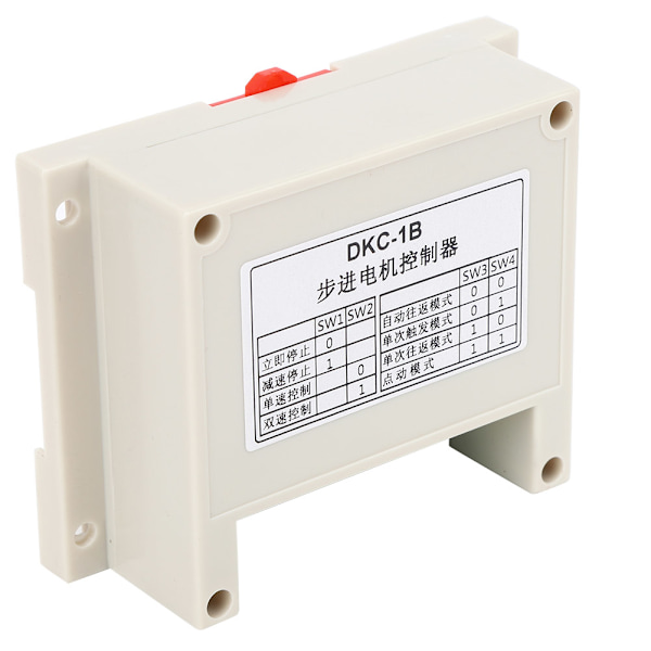 DKC-1B Plast Hastighetskontroll Flerbeskyttelse Enkelt Akse Pulsgenerator Stepper Motor Kontroller