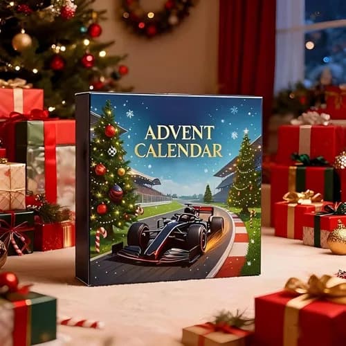 Adventskalender Bilarrangement Festgaveesker Blind Box W 1 Set