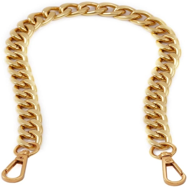 Gold Plated Metal Handbag Chains, Flat Chains, Replacement Handbag Chains,