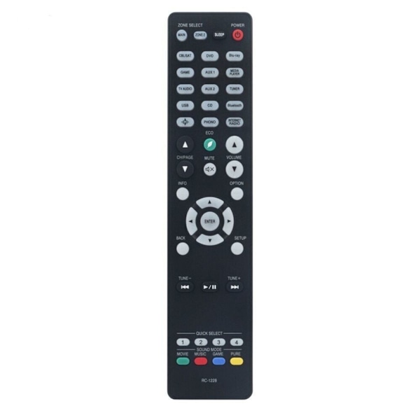Universal fjernkontroll for Denon videomottaker RC1228 AVR-S750H AVR-S900W fjernkontroll Ingen programmering nødvendig