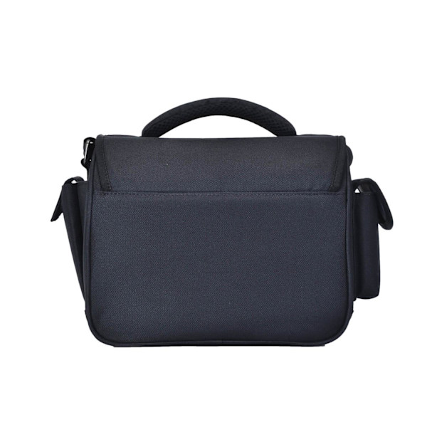 Caden D27 Trendikäs musta Kameran olkalaukku 24x19x14cm
