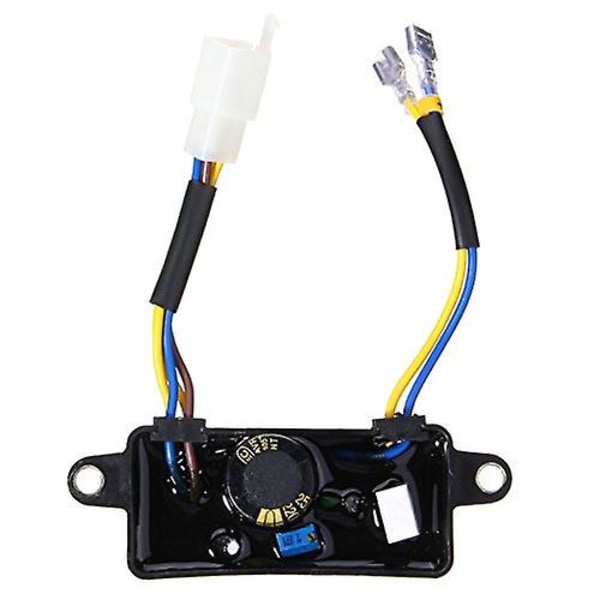 Avr Automatisk Spændingsregulator Til 2-3kw Enkeltfase Benzin Generator Sort