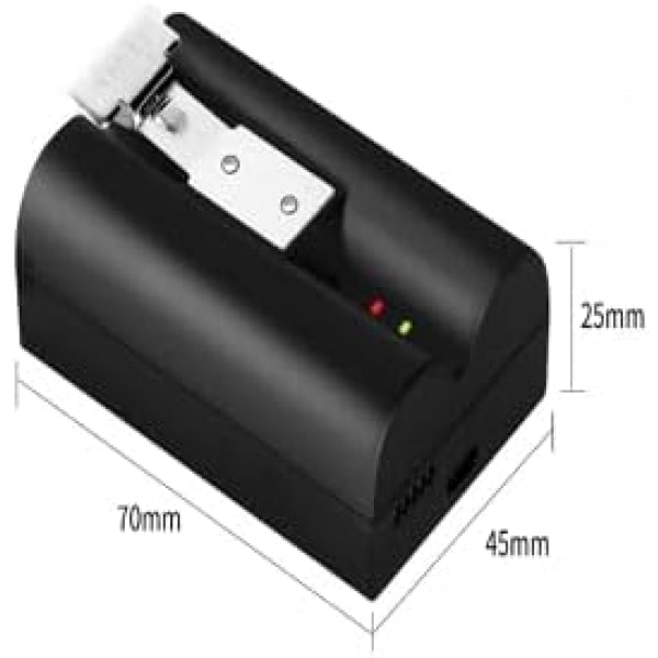6040mAh Vaihdettava Akku ja Latausasema Ring Doorbell Kamera 2/3/4 - Päivitetyt Ladattavat Li-Li-Ion-Akkut