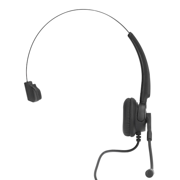 Callcenter headset USB justerbart kablet service headset med støjreducerende mikrofon til kontor