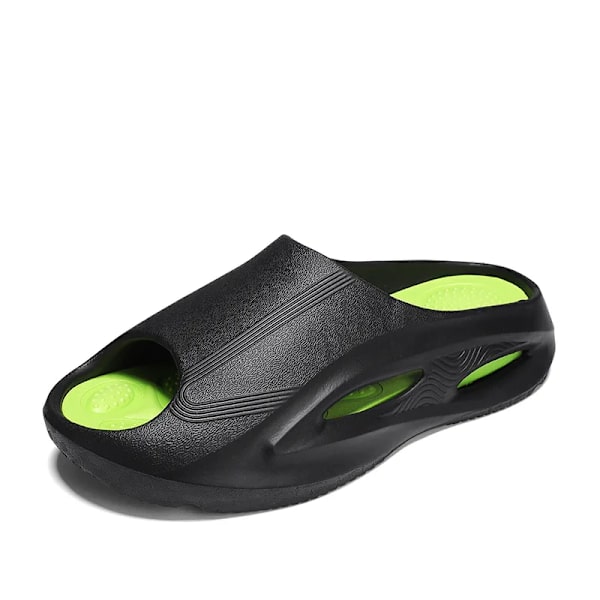Sommer Fashion British Style Hjemmesko Mænds Bløde Sål Sky Følelse Ungdom Udendørs Sport Anti-Slip Store Seje Slippers Hvid White 39-40