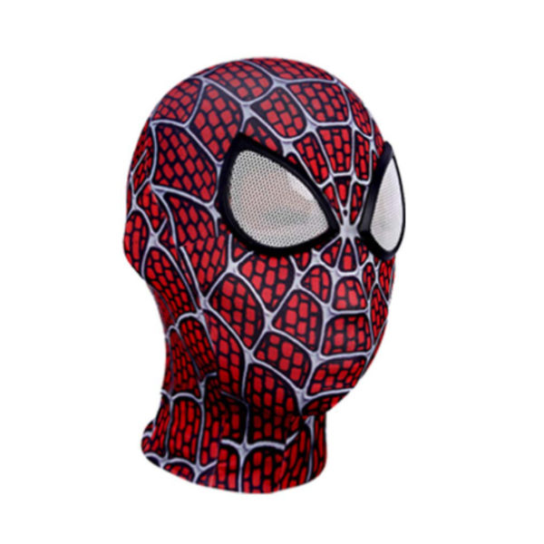 Spider-man Cosplay Mask Unisex Barnkläder Halloween Prop C