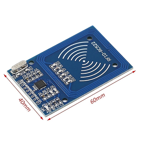 10 st Mfrc522-modul Mfrc-522 Rc522 Rfid Ic-kortinduktionsmodul