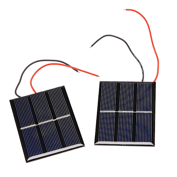 2 pcs 1.5v 400ma 80x60mm - Mini solar cells for solar panels - DIY projects - Toys - Battery C