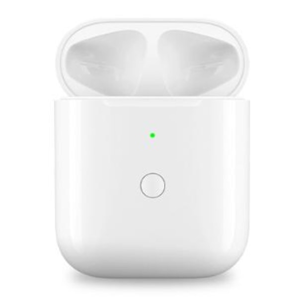 Passer for AirPods Bluetooth-hodetelefoner Ladeetui 1/2/3/Pro1/Pro2 Trådløs lading Batteribytteetui AirPods 1